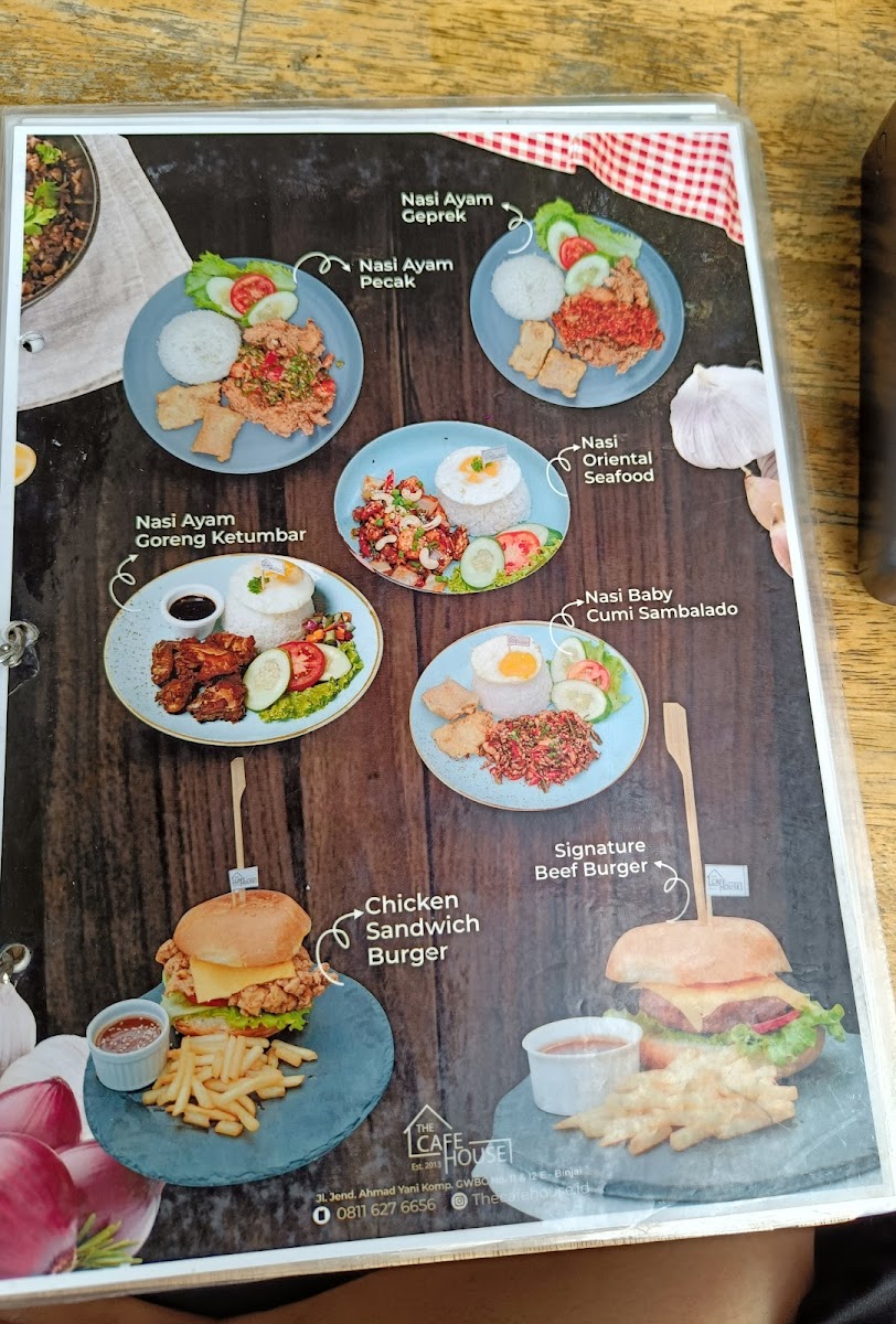 Menu The Cafe House-10