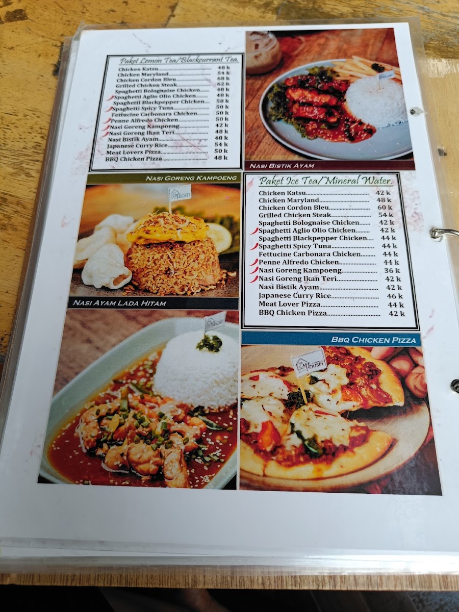 Menu The Cafe House-2