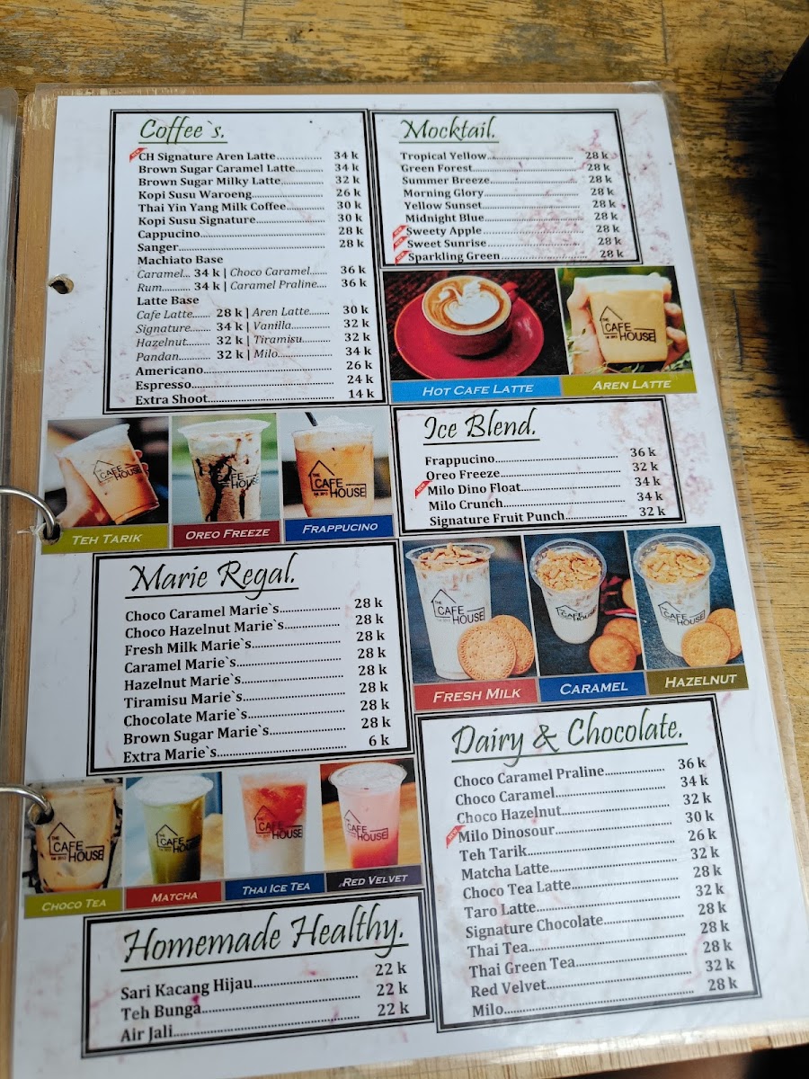 Menu The Cafe House-3