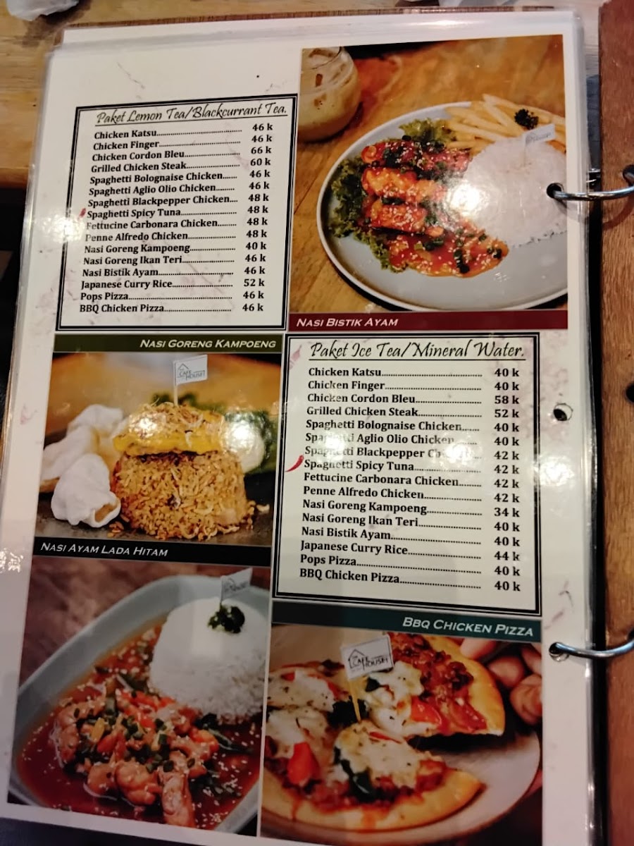 Menu The Cafe House-8
